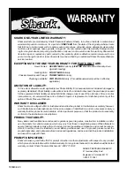 Preview for 28 page of Shark DH3030HGB Operating Instructions And Parts Manual