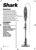 Preview for 1 page of Shark DuoClean Flexology HV390EU Series Instructions Manual