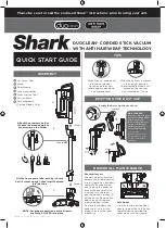 Shark DUOCLEAN HZ400UKT Quick Start Manual предпросмотр