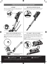 Предварительный просмотр 2 страницы Shark DUOCLEAN HZ400UKT Quick Start Manual