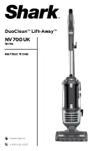 Shark DuoClean Lift-Away NV700UK Series Instructions Manual preview