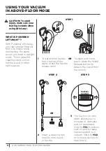 Предварительный просмотр 12 страницы Shark DuoClean Lift-Away NZ801 Owner'S Manual