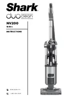 Preview for 1 page of Shark DuoClean NV200 Series Instructions Manual