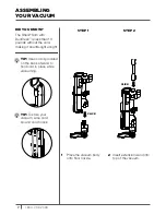 Preview for 8 page of Shark DuoClean NV200 Series Instructions Manual