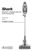 Shark duoclean ROCKET HV382ANZ Series Owner'S Manual предпросмотр