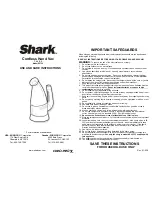 Предварительный просмотр 1 страницы Shark EP730 Use And Care Instructions