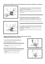 Предварительный просмотр 19 страницы Shark Euro-Pro 384 Instruction Manual