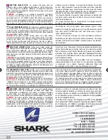 Preview for 74 page of Shark Evo-One Owner'S Manual