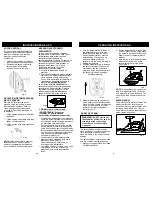 Предварительный просмотр 7 страницы Shark GI465 Owner'S Manual