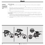 Предварительный просмотр 82 страницы Shark HV320EU Owner'S Manual