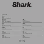 Предварительный просмотр 124 страницы Shark HV320EU Owner'S Manual