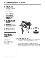 Предварительный просмотр 18 страницы Shark HV380 Series Instructions Manual