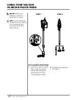 Предварительный просмотр 12 страницы Shark HV380ANZ Series Instructions Manual