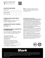 Предварительный просмотр 17 страницы Shark ION RV850 Series Owner'S Manual