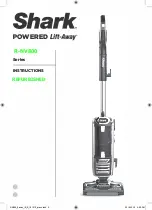 Shark Lift-Aw R-NV800 Series Instructions Manual preview