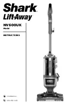 Preview for 1 page of Shark Lift-Away NV600UK Instruction Manual