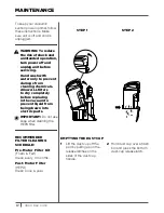 Предварительный просмотр 18 страницы Shark Lift-Away NV601UK Series Instructions Manual