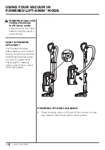 Предварительный просмотр 14 страницы Shark Lift-Away NV800C Series Instructions Manual