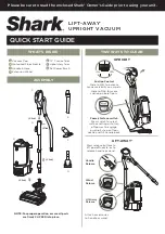 Preview for 1 page of Shark LIFT-AWAY ZU782 Quick Start Manual