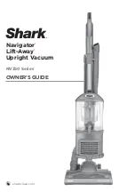 Предварительный просмотр 1 страницы Shark Navigator Lift-Away NV350 Series Owner'S Manual