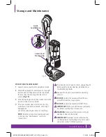 Предварительный просмотр 13 страницы Shark Navigator Lift-Away NV356E Owner'S Manual