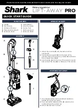 Preview for 1 page of Shark NAVIGATOR LIFT-AWAY  PRO Quick Start Manual