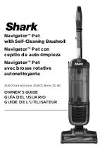 Shark Navigator Pet Owner'S Manual предпросмотр