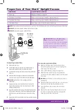 Предварительный просмотр 11 страницы Shark NV44 Owner'S Manual