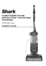 Shark NV702ANZ Series Owner'S Manual предпросмотр