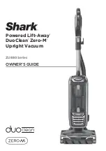 Preview for 1 page of Shark Powered Lift-Away DuoClean Zero-M ZU880 Series Owner'S Manual