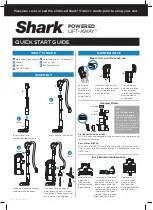 Shark Powered Lift-Away NV751 Quick Start Manual preview