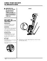 Предварительный просмотр 10 страницы Shark Powered Lift-Away NV800ANZ Instruction Manual