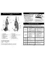 Предварительный просмотр 4 страницы Shark Pursuit V209AF Owner'S Manual