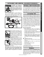 Предварительный просмотр 11 страницы Shark RG-253037 Operator'S Manual