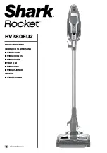 Shark Rocket HV380EU2 Instructions Manual предпросмотр