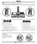 Предварительный просмотр 6 страницы Shark Rocket Powerhead AH450UK Manual