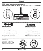 Предварительный просмотр 6 страницы Shark Rocket POWERHEAD AH450UKCO Manual