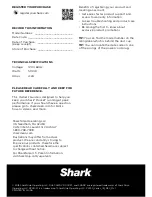 Предварительный просмотр 9 страницы Shark Rocket ZS350 Series Owner'S Manual