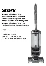 Shark Rotator Lift-Away Pet ZU570 Series Owner'S Manual preview