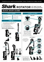 Shark Rotator Lift-Away Quick Start Manual preview