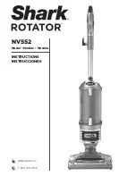 Shark ROTATOR NV500 SERIES Instructions Manual предпросмотр