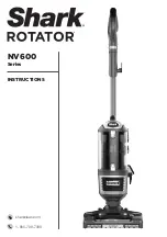 Preview for 1 page of Shark Rotator NV600 Series Instructions Manual