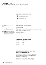 Preview for 2 page of Shark Rotator NV600 Series Instructions Manual