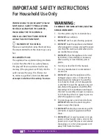 Preview for 2 page of Shark S3601 series Owner'S Manual