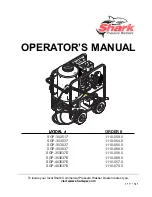 Предварительный просмотр 1 страницы Shark SGP-302517 Operator'S Manual