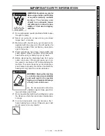 Предварительный просмотр 5 страницы Shark SGP-302517 Operator'S Manual