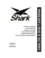 Shark SH312 User Manual preview