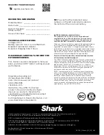 Предварительный просмотр 13 страницы Shark Shark ION RV700_N series Owner'S Manual