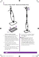 Preview for 14 page of Shark SHARK STEAM LIGHT S3251NZ Owner'S Manual