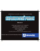 Shark Sharktooth Prime Manual предпросмотр